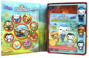 NEW OCTONAUTS PLAY GIFT SET with 3 TOY FIGURES PLAYMAT & book - Picture 1 of 7