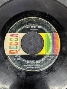 Leapy Lee Little Arrows / Time Will Tell Record 45 RPM 7" Vinyl - Picture 1 of 4