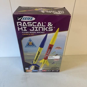 Estes ☆ Rascal & Hi Jinks ☆ Beginner Model Rocket Launch Set - Picture 1 of 7