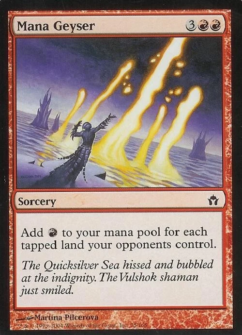 Mana Geyser - Light Play MTG Fifth Dawn - Image 1 of 1