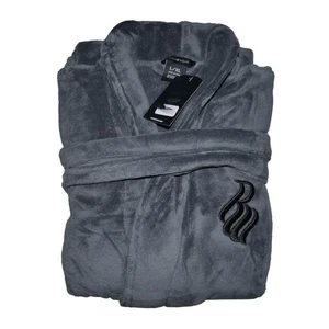 3 Piece Lot for Rocawear Men's Plush Fleece Robe Size L/XL Blue Black Gray NWT - Picture 1 of 4