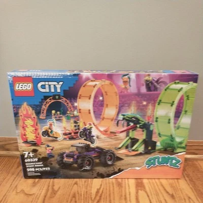 LEGO City Stuntz Double Loop Stunt Arena 60339 Building Set,Ages 7+ (598 Pieces) - Image 1 of 4