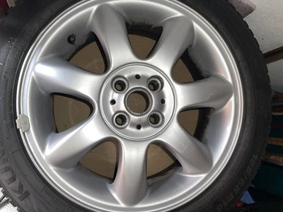 Winterreifen  195 /55 R16 H  Alu- Bridge-Spoke.  R94  :  Mini Cooper R56 R57  - Bild 1 von 4