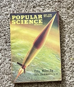 Popular Science Magazine Vintage May 1946 ROCKET SHIP! - Picture 1 of 2