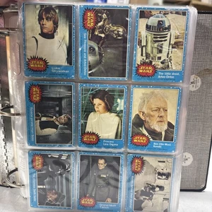 1977, 1980, 1983 Topps Stars Card 1977 komplett + Star Files + Empire Stikes Back - Bild 1 von 15