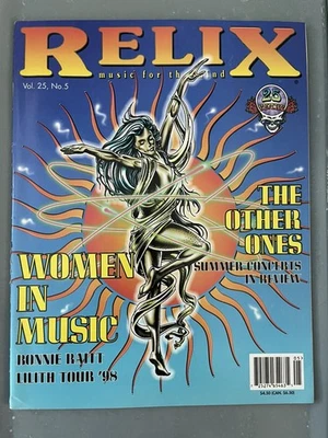 Relix Magazine October 1998 Vol 25 No 5 Women in Music Bonnie Raitt - Image 1 of 4
