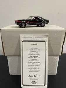 Matchbox Collectibles - Black 1968 Camaro SS 396 - YMC06-M 1:43 - Picture 1 of 8
