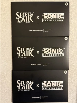 MTG Secret Lair x SONIC: Complete FOIL Set NEW SEALED SHIPS TODAY! - Image 1 of 2