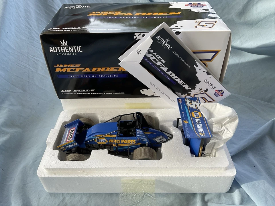 1:18 Hodges Motorsport Sprintcar - 2024 James McFadden Dirty Version - Image 1 of 1