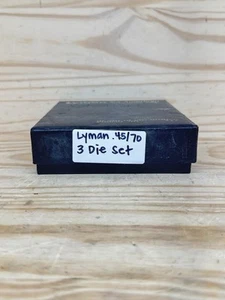 Preowned, Used, Open Box VINTAGE LYMAN 3 DIE SET .45/70 - Picture 1 of 15