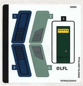 LEGO® Part 75433stk01 - Sticker Sheet for Set 75433 - (10113906/6549411) - Picture 1 of 1