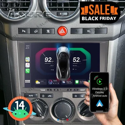 4+64G Android Autoradio GPS Navi Für Opel Zafira B Corsa D Astra H Vivaro Vectra - Bild 1 von 4