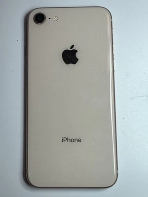 Carcasa Trasera Original iPhone 8 Repuesto Dorado Con Piezas Pequeñas Grado B Foto 1 de 4