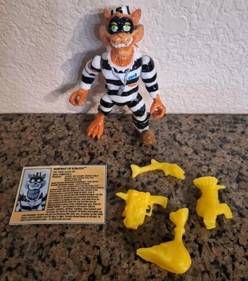 Rare Tmnt Scratch The Cat Bootleg KO Mexico Accessories & Portrait File Card - Image 1 of 4