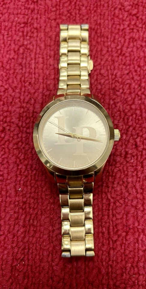 Lucien Piccard 12913 Gold Tone Quartz Analog Watch - Image 1 of 4