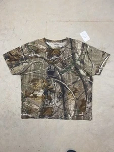 RealTree Woodland Camo Tshirt Men’s XL Vintage Y2K Edge Boxy Fit - Bild 1 von 6