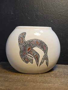 Indianer Nordwestküste Keramik Kunst Haida 1. Nationen Stammesstück - Bild 1 von 13