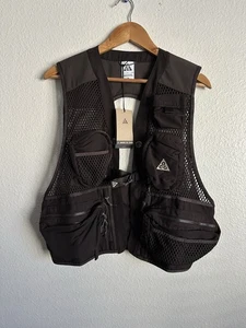 Nike ACG Buttles Hiking Athletic Vest Jacket Running Brown DN3919 Size Small - Picture 1 of 8