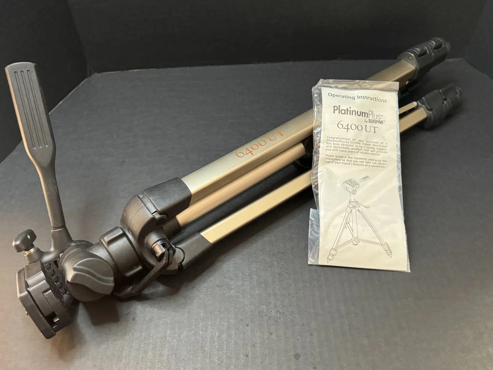 Sunpack Platinum Plus 6400 UT Multi-Function Tripod - Excellent condition - Image 1 of 4
