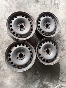 4 Eisenfelgen 6,5 x 16 Zoll für Renault Megane 5x114.3 CB 60.1 ET37 - Bild 1 von 5