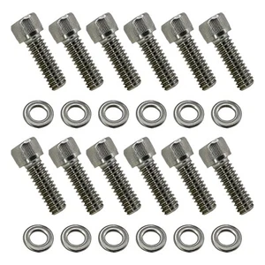 SBF Stainless Steel Valve Cover Bolt Kit for Ford Small Block - 260 289 302 5.0L - Picture 1 of 2