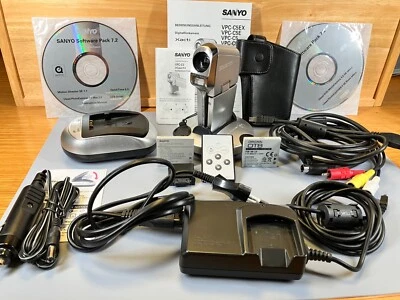 SANYO Xacti VPC-C5EX  5x opt.Zoom ; transflectives Display ; ohne OVP - Bild 1 von 4