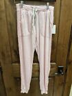 Pj Salvage, Women's Drawstring Pajama Pants With Pockets, Pink, Size S, Nwt