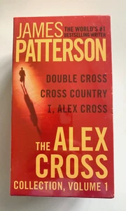 JAMES PATTERSON Book Set/3 ALEX CROSS Collection Vol 1 Double Country I SEALED - Imagen 1 de 5