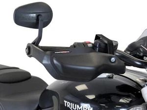 Triumph Rocket 3R GT 20-2024 Matt Black Handguard/Wind Deflectors Powerbronze - Picture 1 of 3