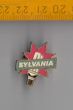 SYLVANIA LIGHT BULBS energy saving lamp Logo pin badge