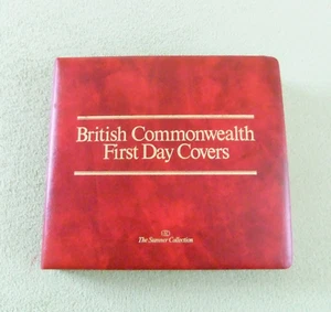 BRITISH COMMONWEALTH FIRST DAY COVERS THE SUMMER COLLECTION ALBUM - Imagen 1 de 14