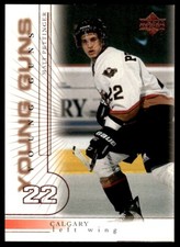 2000-01 Upper Deck Young Guns Matt Pettinger Rookie Calgary Flames #196 R82
