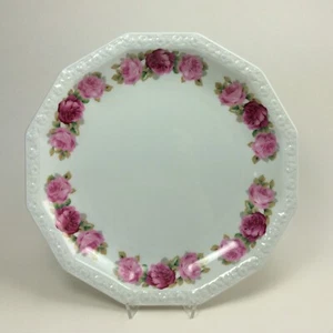 Rosenthal Maria Cäcilie Rote Rosen Dekor Tortenplatte Kuchenplatte 28 cm - Bild 1 von 1