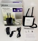 Belkin F5D8236-4 4-Port 10/100 Wireless N Router - New Open Box 