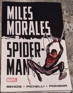 Marvel Miles Morales Spider-Man Cómic Volumen 1 por Bendis, Pichelli, Patrocinador - Imagen 1 de 2
