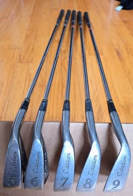 Powerbilt Golf Club Set, Citation H&B Mens 5-6-7-8-9 Irons, RH.  Steel. - Image 1 of 4