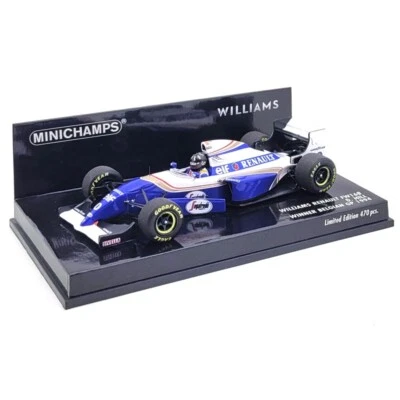 1994 Damon Hill Williams Renault FW16B vincitore GP del Belgio - 1/43 Minichamps - Immagine 1 di 3