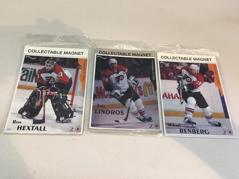PHILADELPHIA FLYERS NHL COLLECTIBLE 3 PIECE MAGNET SET FREE SHIPPING Cover