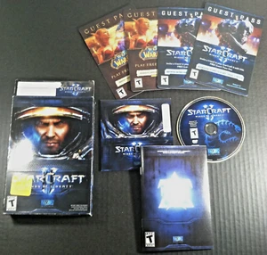 Starcraft 2 Wings of Liberty (Mac/PC DVD-ROM) Completo con Juego Manual CIB - Imagen 1 de 4