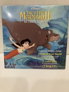Disney The Little Mermaid II Return To The Sea Promo Sampler Debut 2 Song CD NEW - Picture 1 of 2