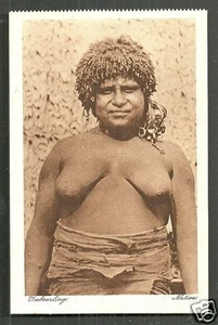 New Guinea nude Papua Woman Earrings Indonesia 20s - Picture 1 of 1