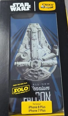 Otterbox SYMMETRY Series STAR WARS Case for Apple iPhone 8+/7+ -Millenium Falcon - Image 1 of 2