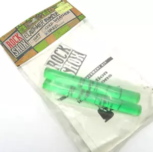 90s Rockshox Retro MTB Bike Fork Elastomer Bumper Kit - Hard Green 56323 FO49-R5 - Picture 1 of 4