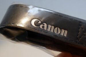 Canon PowerShot  Digital Camera Neck Shoulder Strap 3/4" Wide Black- Genuine OEM