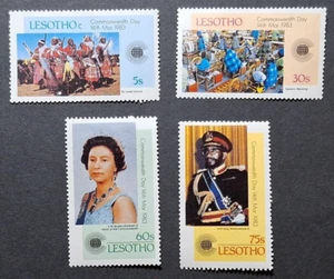 Lesotho: 1983 Commonwealth Day; SG536 etc; complete mint set - Picture 1 of 6