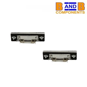 NUMBER PLATE LAMP LIGHT x 2 VW PASSAT CADDY VAN MK3 T5 TRANSPORTER A1978 - Picture 1 of 7