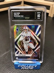 Josh Allen 2020 Panini Phoenix Fire Burst Prizm SP Graded 10 Gem Mint # 86 - Bild 1 von 6