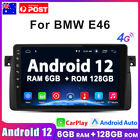 9"Android12 Head Unit Car Radio For Bmw 3-Series E46 Gps Navi 6G+128G Carplay Fm