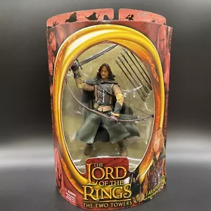 Figura 2002 El Señor de los Anillos FARAMIR Espada Soldadura Acción Las Dos Torres NUEVO - Imagen 1 de 23