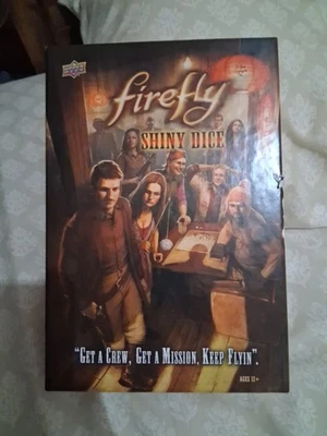 Игра Firefly Shiny Dice: кости, 100 карт, 2 резиновых игровых коврика в комплекте - Изображение 1 из 4